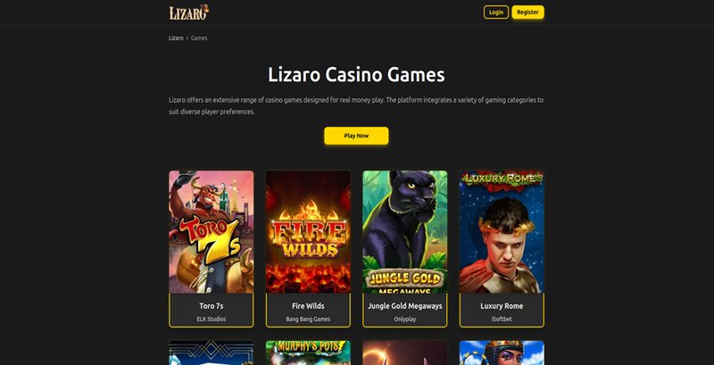Explore the Exciting World of Lizaro Casino UK Gaming Options